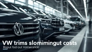 Volkswagen, vehicle lineup, cost reduction, automotive strategy, brand overlap, electric vehicle transition, auto industry competition 1