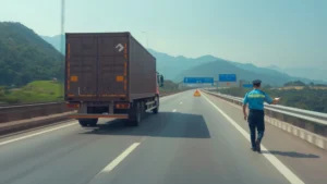 Vietnam highway fines, traffic violations Vietnam, highway stopping rules, road safety Vietnam, motorist penalties, emergency stop highway, traffic law Vietnam 1