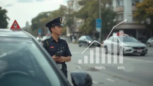 Vietnam driving test, driver licensing pass rate, traffic safety Vietnam, road test statistics, police exam oversight, Vietnam traffic regulations, driver exam changes 1