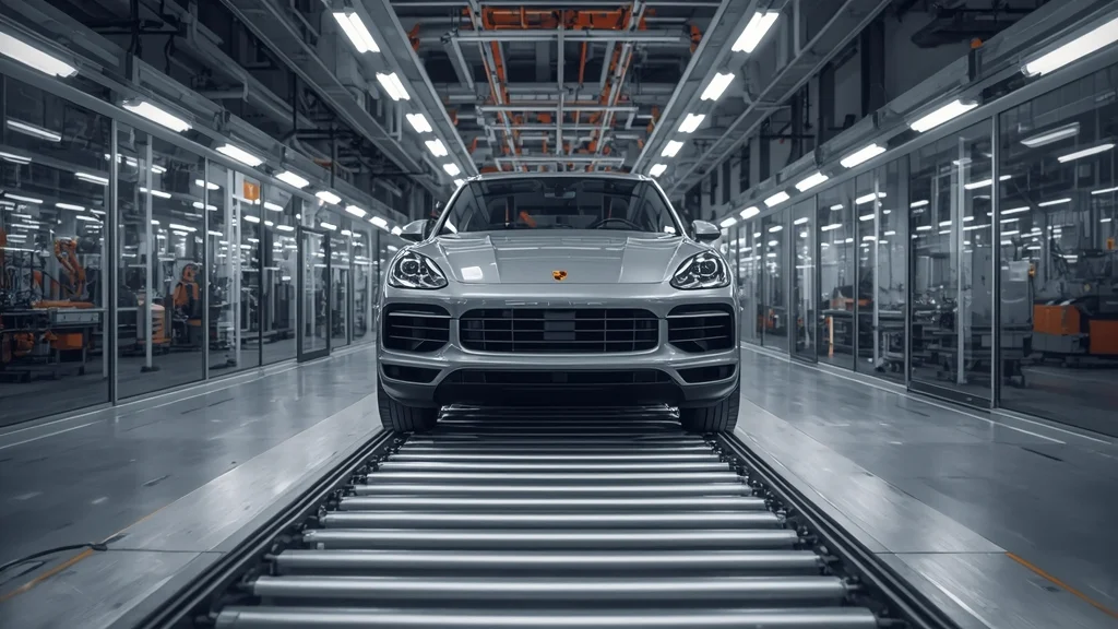 Porsche Cayenne, Leipzig plant, car production shift, luxury SUV, automotive manufacturing, cost reduction, Germany car factory 1