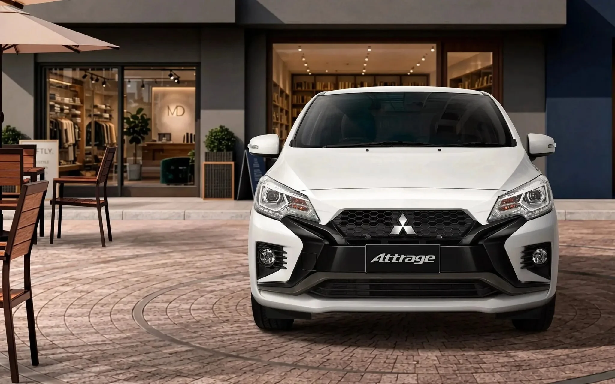 Mitsubishi Attrage, 2026 facelift, Mitsubishi Attrage price, Thailand car market, Mitsubishi Attrage specs, Mirage hatchback, CVT transmission 2