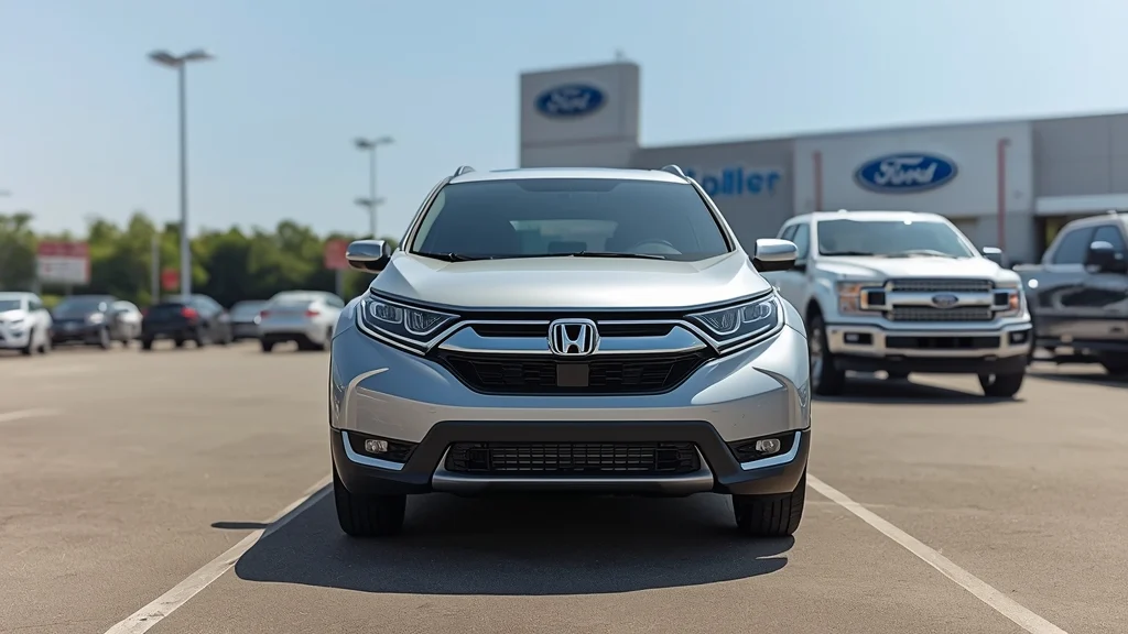 Honda CR-V sales, Ford F-150 sales, US automotive market 2026, SUV vs truck sales, Toyota RAV4, hybrid SUV, auto industry trends 1