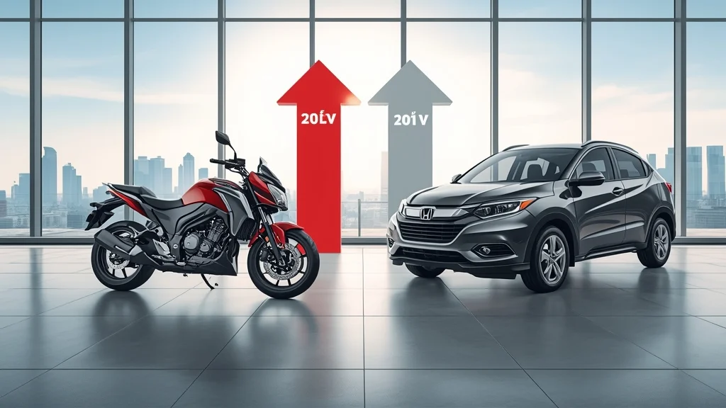Honda price increase, Honda motorcycle price, Honda car price cut, Honda HR-V price, Honda BR-V discount, Vietnam auto market, vehicle tax incentive 1