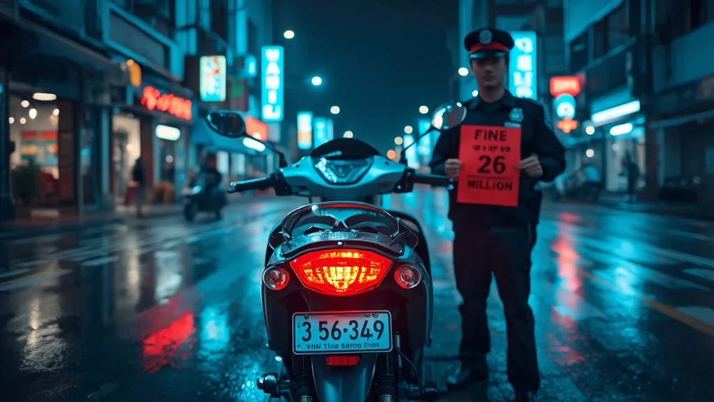 AI traffic camera, traffic fine Vietnam, license points, vehicle plate concealment, road safety law, Nghi dinh 238, traffic enforcement 1
