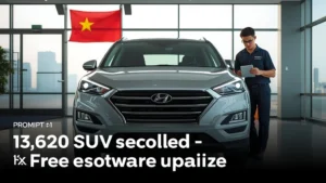 Hyundai Tucson recall, Hyundai SUV safety, automatic emergency braking, Vietnam car recall, Hyundai Vietnam, vehicle safety recall, FCA system, car warranty 1