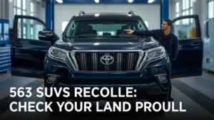 Toyota Land Cruiser Prado recall, instrument cluster software bug, Vietnam SUV recall, Toyota Vietnam, vehicle safety recall, 2024 automotive recall, Prado warning lights 1