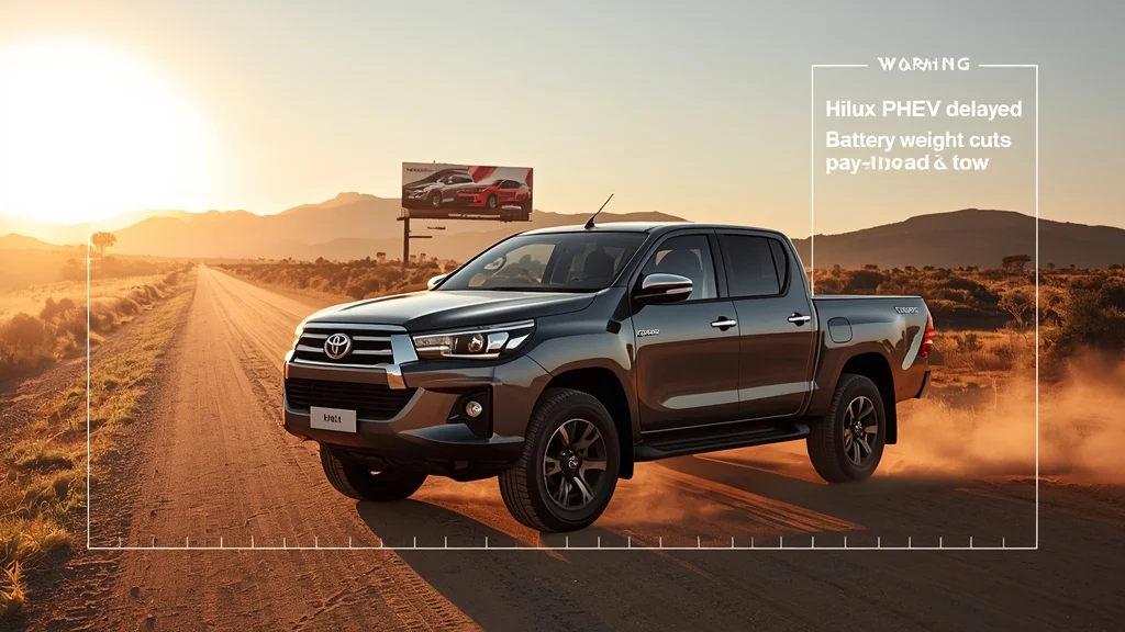 Toyota Hilux PHEV, plug-in hybrid pickup, electric trucks Australia, diesel vs hybrid trucks, Toyota pickup strategy, hybrid payload, Australian automotive market 1
