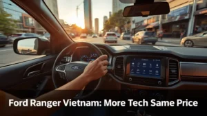 Ford Ranger Vietnam, car pricing Vietnam, vehicle upgrades, auto discounts, BYD Dolphin Vietnam, Geely Coolray price, Lynk & Co 06, Vietnamese car market 1